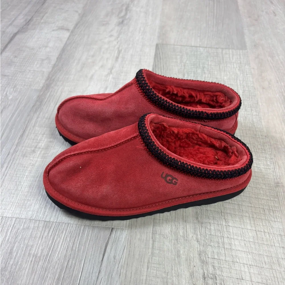UGG Red Kids Tasman II Size 4 - Picture 3 of 8